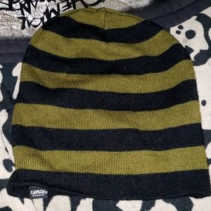 Striped beanie